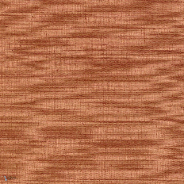 Deserti wallpaper in Orange Brule by Casamance