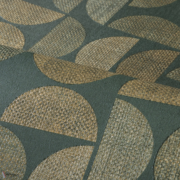 Dualis Tapete in Vert Foret von Casamance