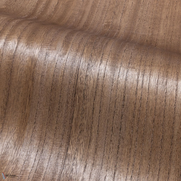 Ebony wallpaper in Acajou by Casamance