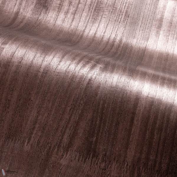 Ebony wallpaper in Aubergine by Casamance