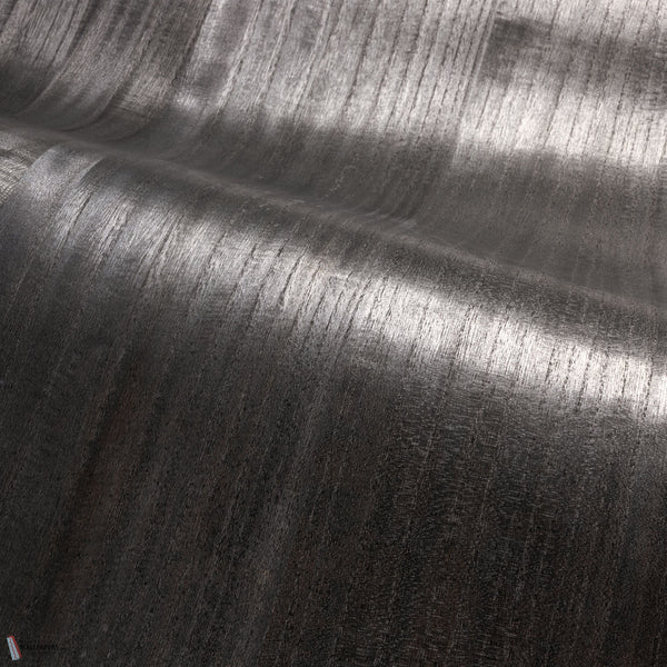 Ebony wallpaper in Carbone by Casamance