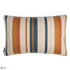 Elgin cojín en Orange Bleu 40 x 60 cm de Casamance