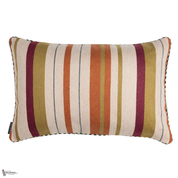 Elgin cojín en Orange Vert 40 x 60 cm de Casamance