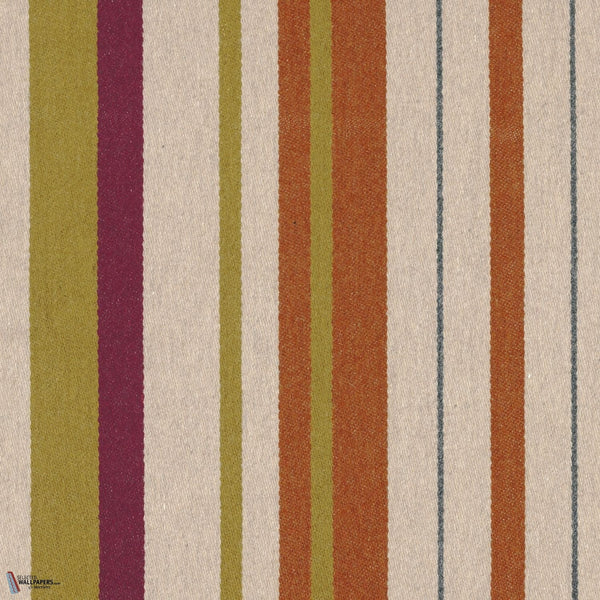 Elgin fabric in Olive Orange by Casamance