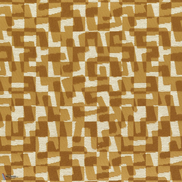 Gandin fabric in Ambre by Casamance
