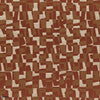 Gandin fabric in Rouge Terreux by Casamance