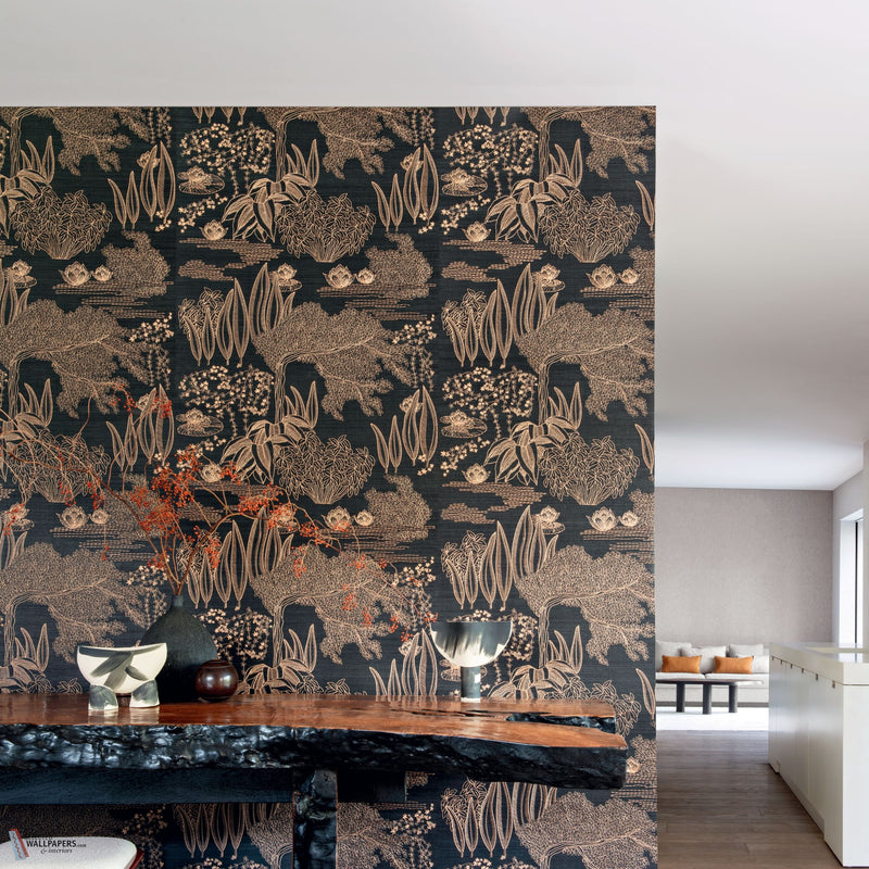Hasu papier peint de Casamance interieur