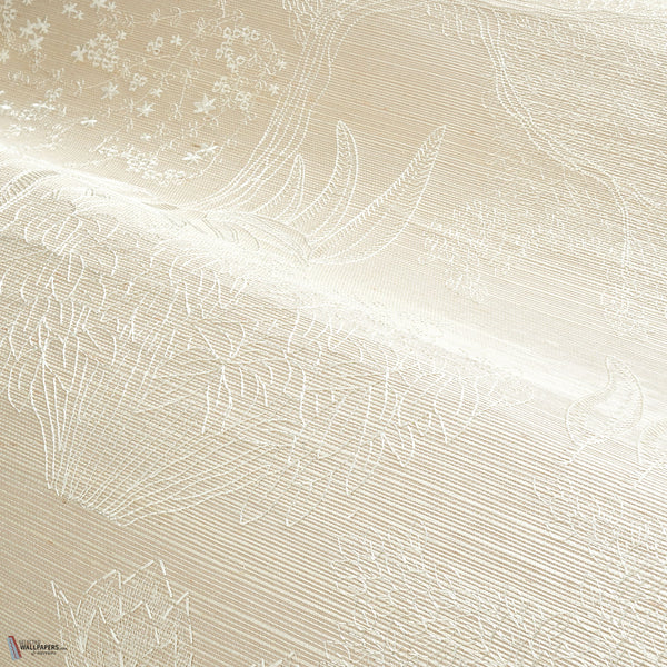 Hasu Tapete in Ivoire Blanc von Casamance