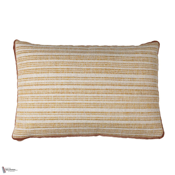 Haute Lice coussin en Ocre 40 x 60 cm de Casamance