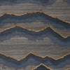 Hida behang in Bleu Nuit van Casamance