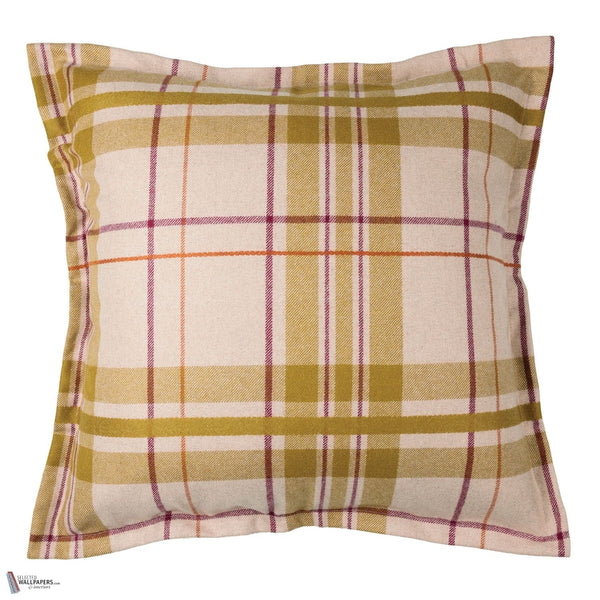 Highland coussin en Vert 65 x 65 cm de Casamance