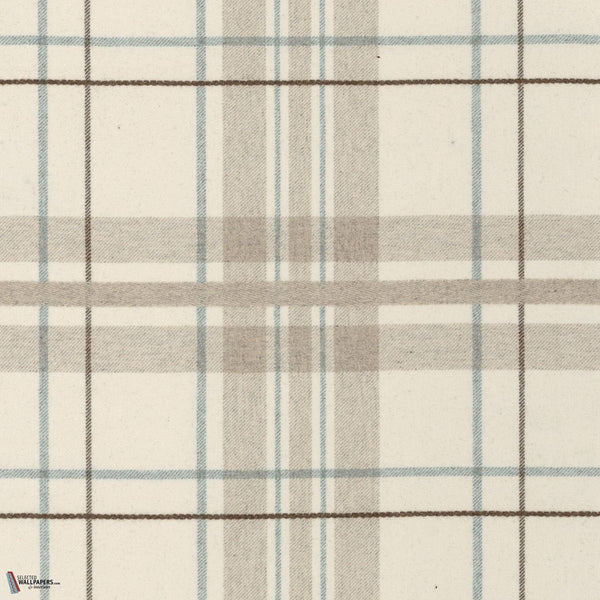 Highlands fabric in Beige by Casamance
