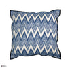 Hozho cuscino in Bleu di Casamance