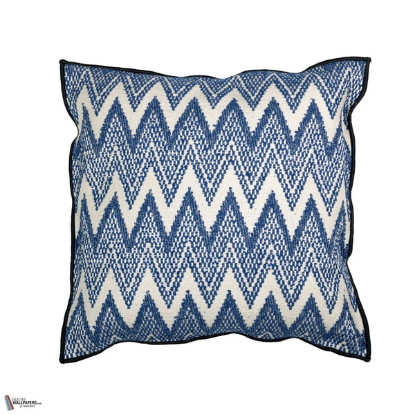 Hozho cuscino in Bleu di Casamance
