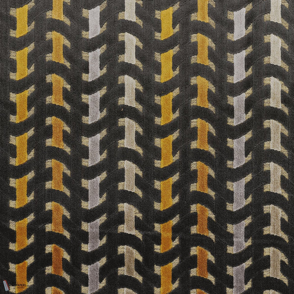 Kappa tessuto in Noir De Lune / Mordore di Casamance