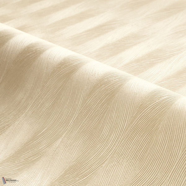 Keramos wallpaper in Ivoire/Nacre by Casamance