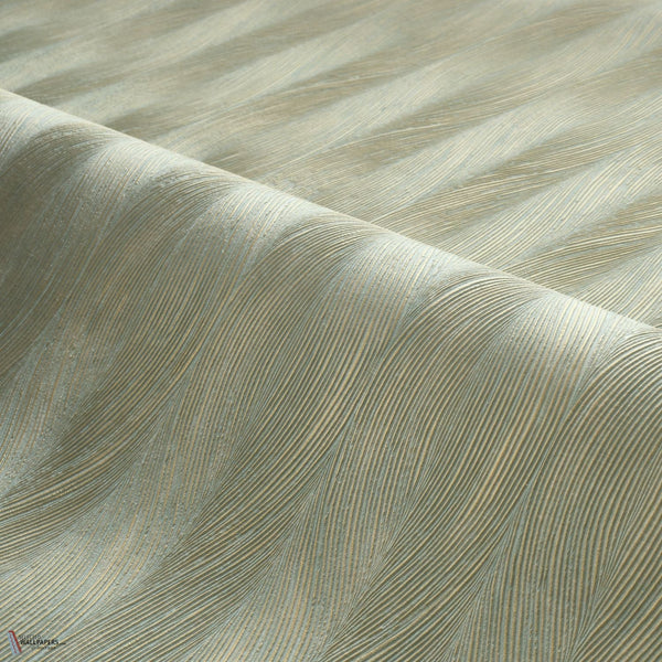 Keramos wallpaper in Opaline/Dore by Casamance