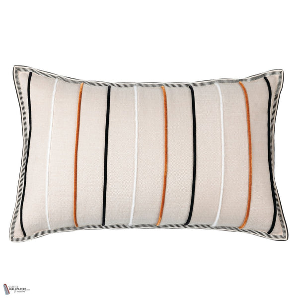 Killin cojín en Noir Beige 40 x 60 cm de Casamance