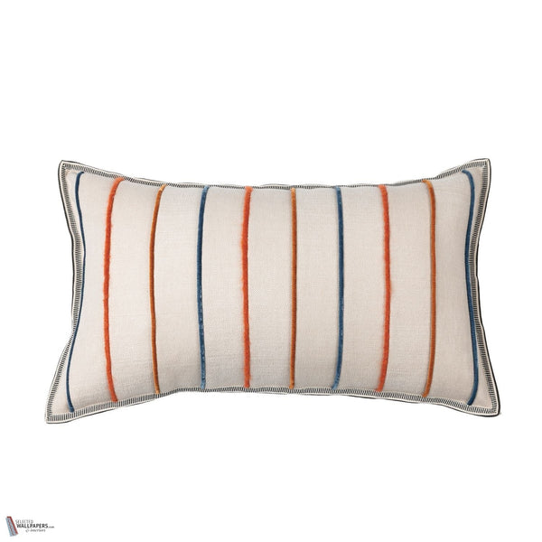 Killin cojín en Orange Bleu 30 x 50 cm de Casamance