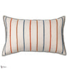Killin cojín en Orange Bleu 40 x 60 cm de Casamance