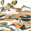Le Bassin behang in Celadon van Casamance
