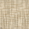 Les Tisserands fabric in Ocre Vert by Casamance