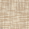 Les Tisserands fabric in Terracotta Taupe by Casamance