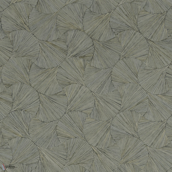 Lombok wallpaper in Pierre Bleue by Casamance