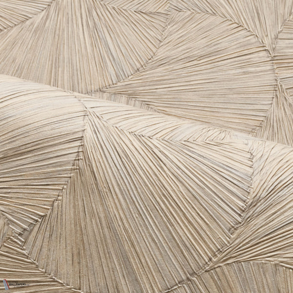 Lombok wallpaper in Travertin by Casamance