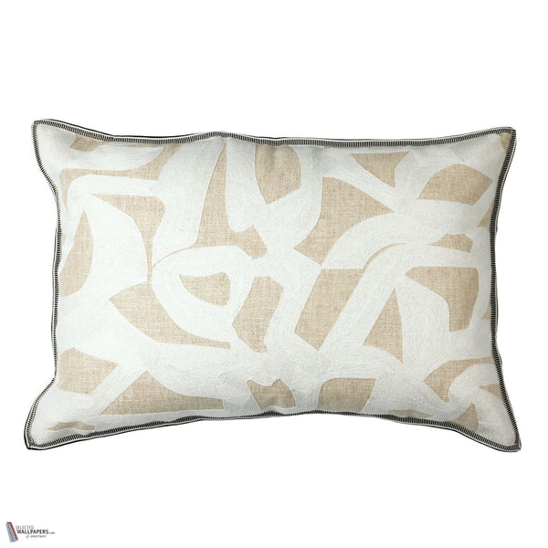 Mainland coussin en Ecru 40 x 60 cm de Casamance