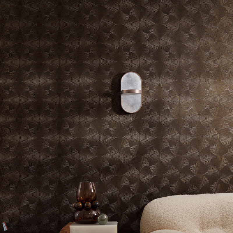 Meteore wallpaper by Casamance interior