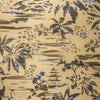 Midori behang in Sable Doré Bleu Electrique van Casamance
