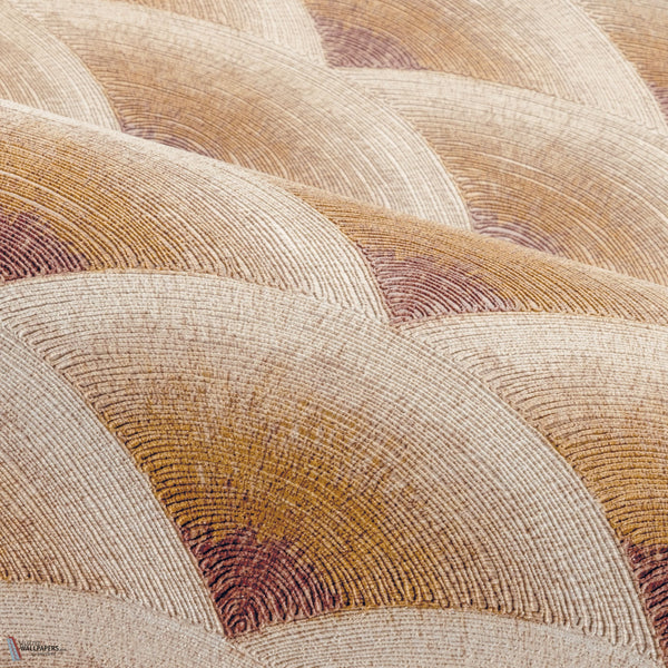 Nami Tapete in Bordeaux/ambre von Casamance