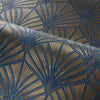 Nereides wallpaper in Bleu Roi/Dore by Casamance