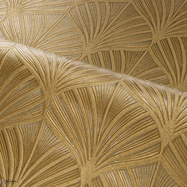 Nereides wallpaper in Bronze by Casamance