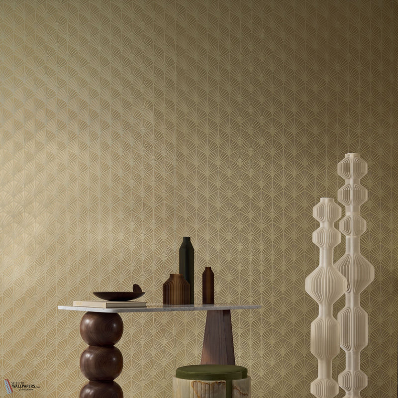Nereides wallpaper by Casamance interior