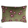 Ness cojín en Vert Olive 40 x 60 cm de Casamance