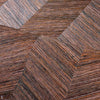 Ocotea behang in Rouge van Casamance