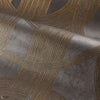 Odeon wallpaper in Anthracite Dore by Casamance