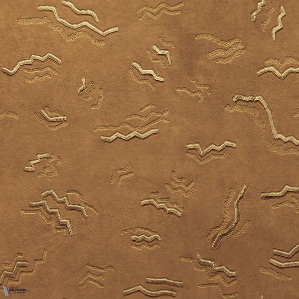 Orta fabric in Ocre by Casamance