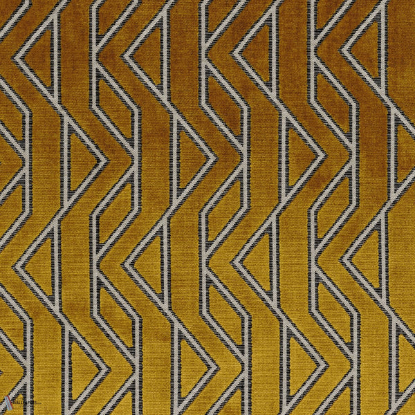 Parioli tessuto in Moutarde di Casamance