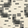 Pelangi fabric in Noir by Casamance
