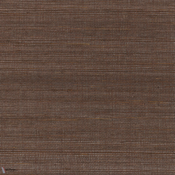 Picta behang in Noir/Grenat van Casamance
