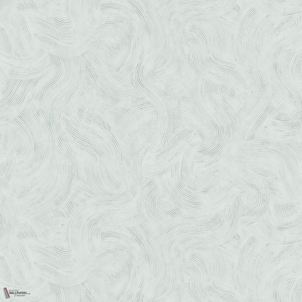 Pitigliano wallpaper in Givre by Casamance