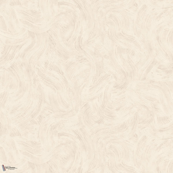 Pitigliano wallpaper in Grège by Casamance