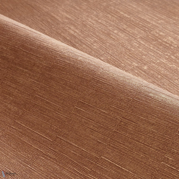 Platinum wallpaper in Cuivre by Casamance