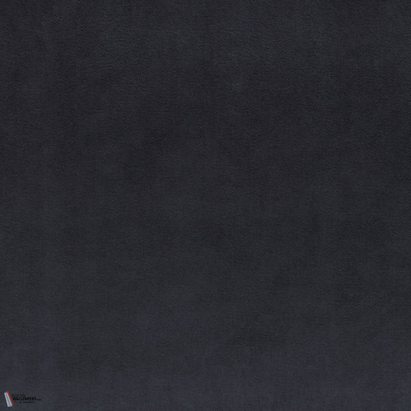 Rivalet fabric in Noir by Casamance