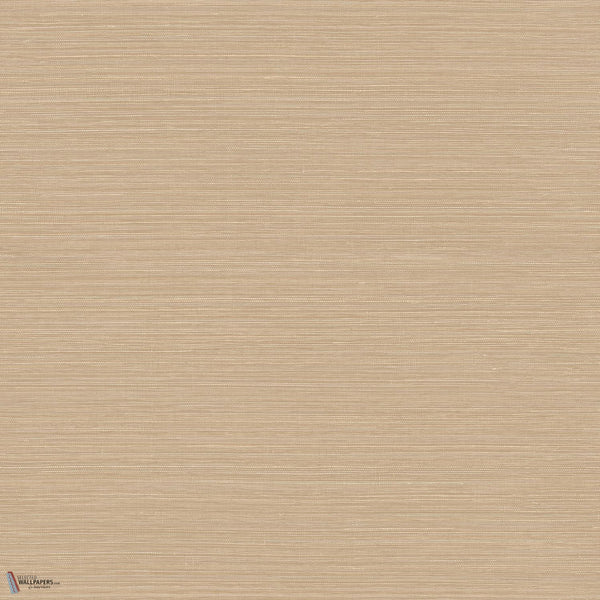 Safra behang in Beige van Casamance