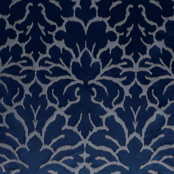 Saint Louis fabric in Marine by Casamance