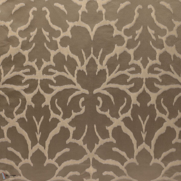 Saint Louis fabric in Praline by Casamance